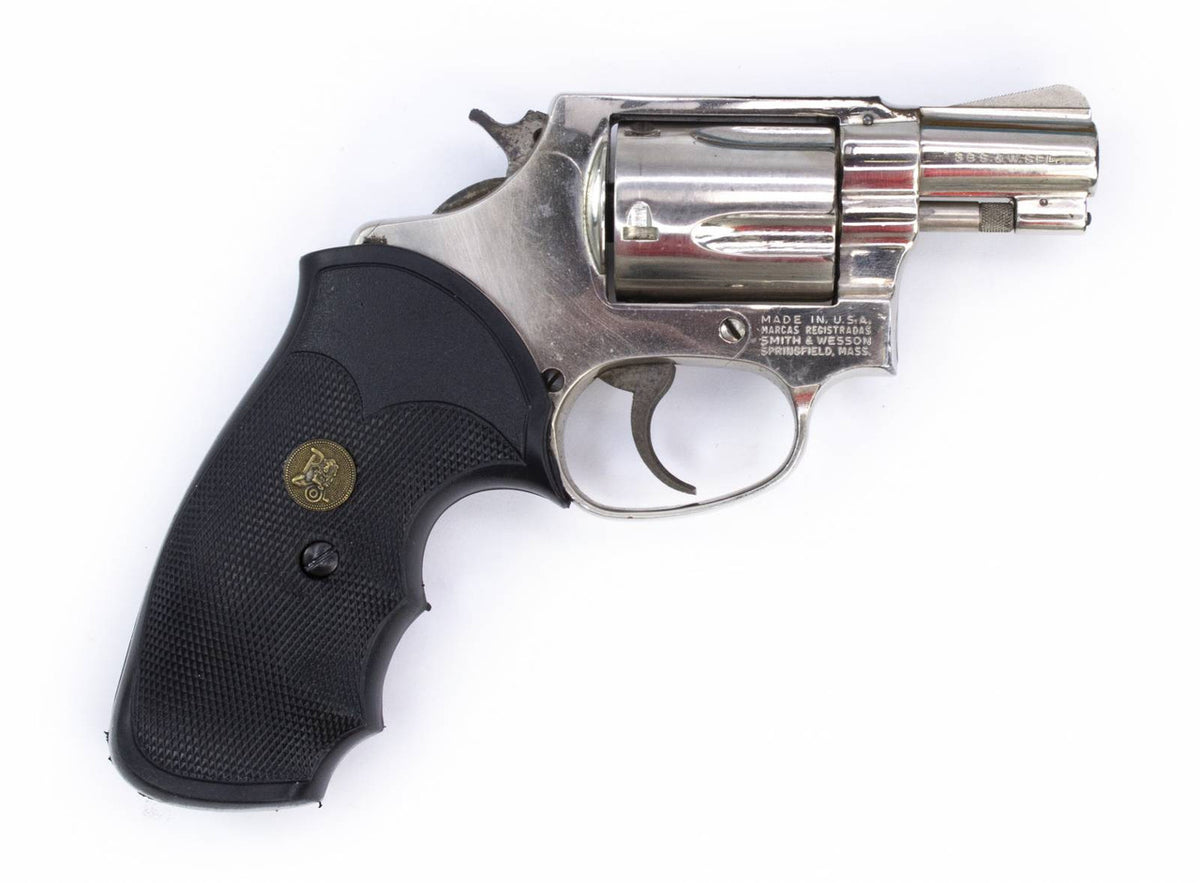 S&W 36 Revolver, .38 Special, 2" Barrel, Nickel-