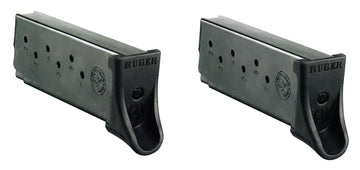 Ruger 90642 EC9S/LC9S  9mm Luger Ruger EC9s,LC9,LC9s 7rd Blued Extended 2 Per Pack