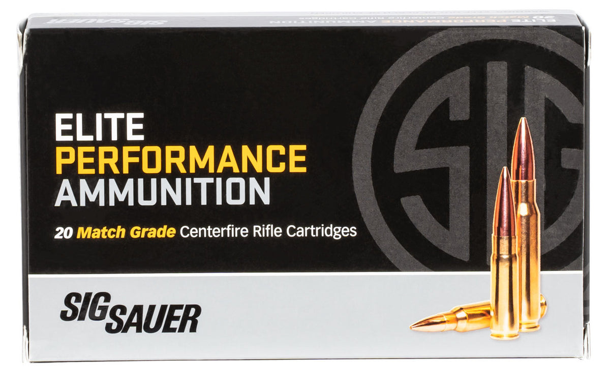 Sig Sauer E3006M220 Elite Match Grade  30-06 Springfield 175 gr Open Tip Match (OTM) 20 Bx/ 10 Cs