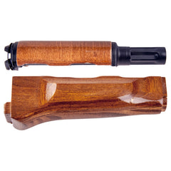 AKM AK-47/74 Laminated Stock Set - 4 Piece Set with Buttstock, Upper Handguard, Lower Handguard with Gas Tube, and Grip
