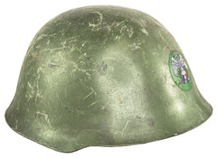 Serbian OD Steel Helmet