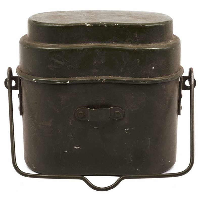 Polish M70 OD Aluminum 2-pc. Mess Kit (Used)