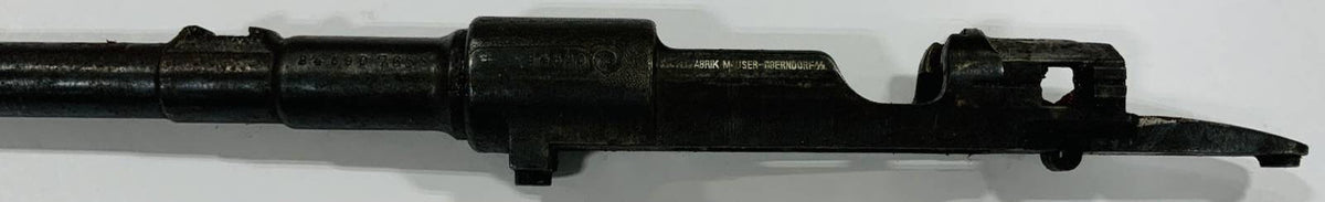 German K98 Mauser 7.65 Barreled Receiver