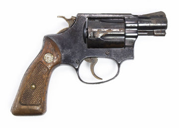 S&W 36 .38SPL 2" BARREL BLUE FIXED SIGHT SQUARE BUTT-