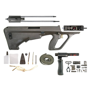 Austrian Steyr AUG 5.56x45 Kit RH Bullpup Rifle Parts Kit with Cleaning Kit - Surplus - Good Condition