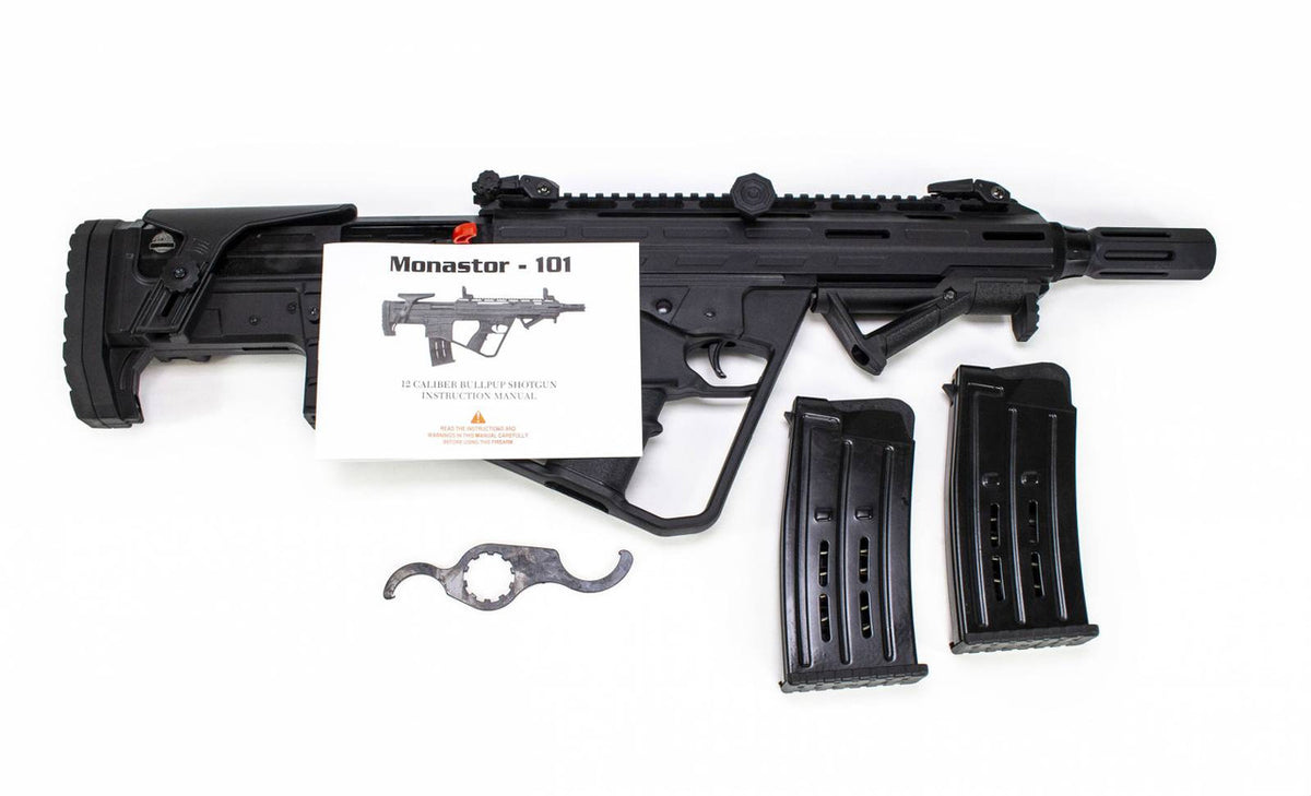 Monastor 101 12GA Bullpup Black Shotgun