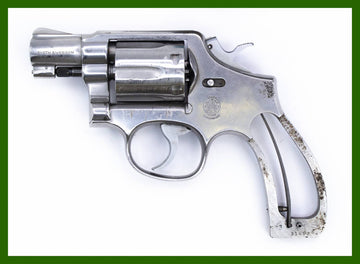 S&W 64-2 Revolver, 38 Special, 2 Barrel, Stainless Steel