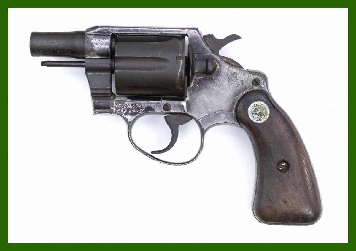 Colt Cobra Revolver, .32 Colt, 2 Barrel, Blued