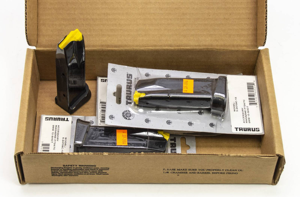 3 NEW TARUS PT24/7C 9MM 13RD MAGS
