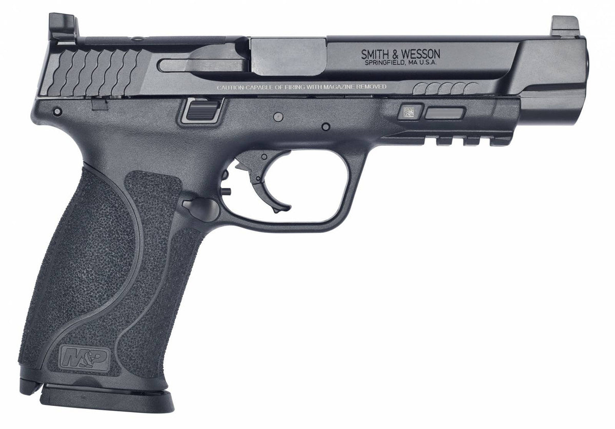 Smith & Wesson 11828 M&P Performance Center Pro M2.0 9mm Luger 5 17+1 NTS Matte Black Black Armornite Stainless Steel Black Interchangeable Backstrap Grip C.O.R.E.