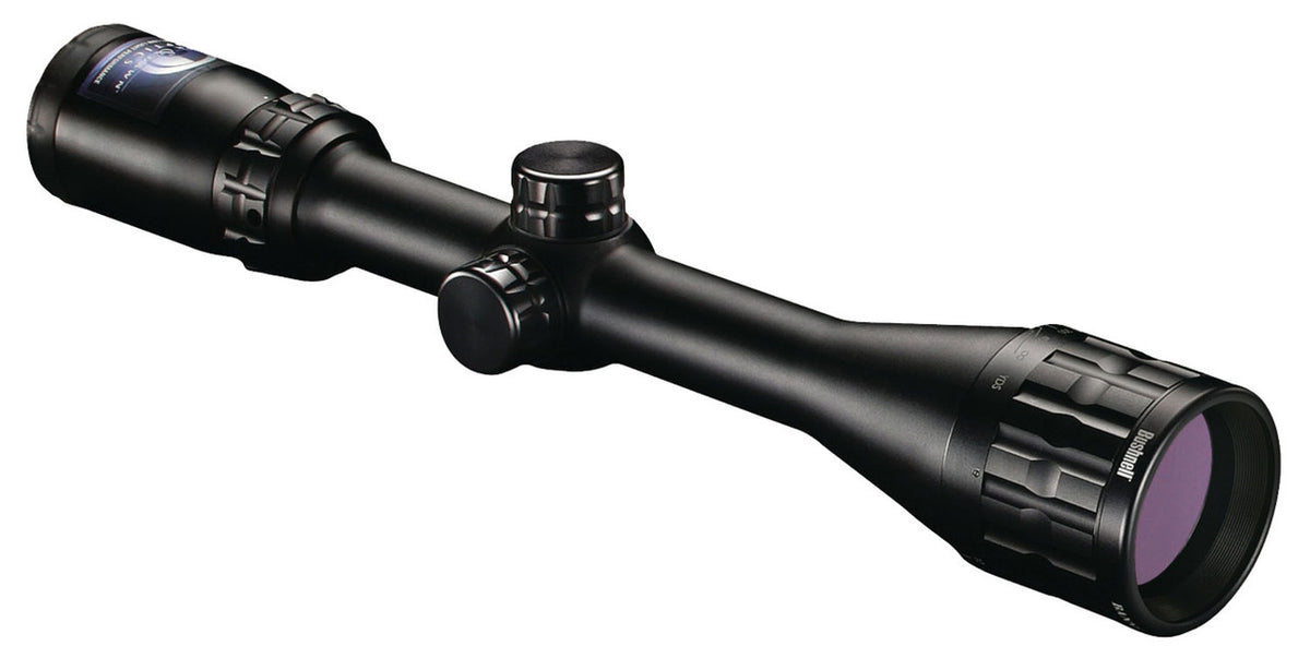Bushnell  Banner  4-12x 40mm AO Obj 29-11 ft @ 100 yds FOV 25.4mm Tube Black Finish Multi-X