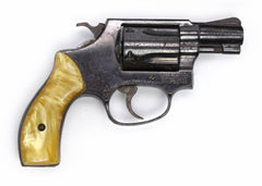 S&W 36 38 SPL 2 BARREL FIXED SIGHTS ROUND BUTT BLUED