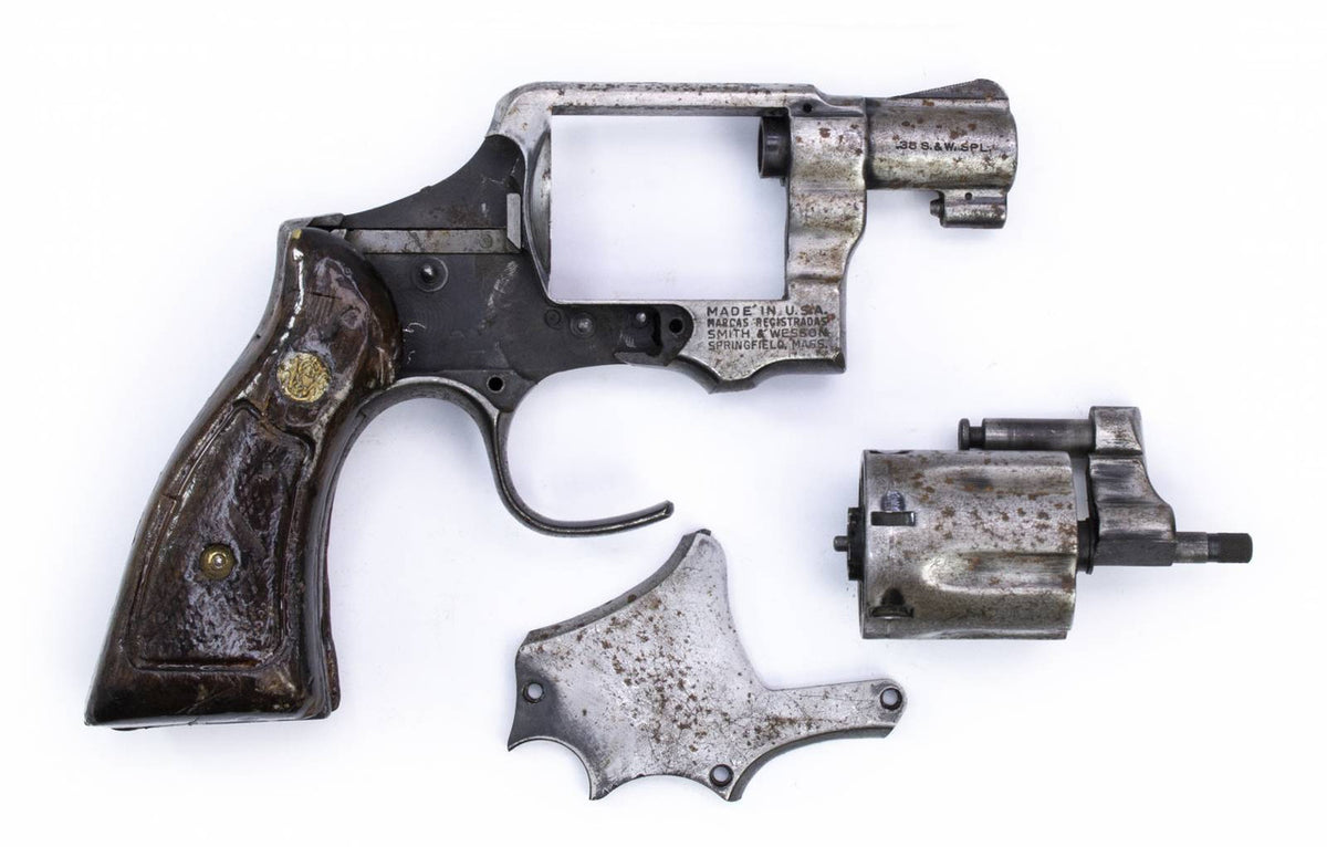 S&W 10-7 Revolver, .38 Special, 2 Barrel, Blue
