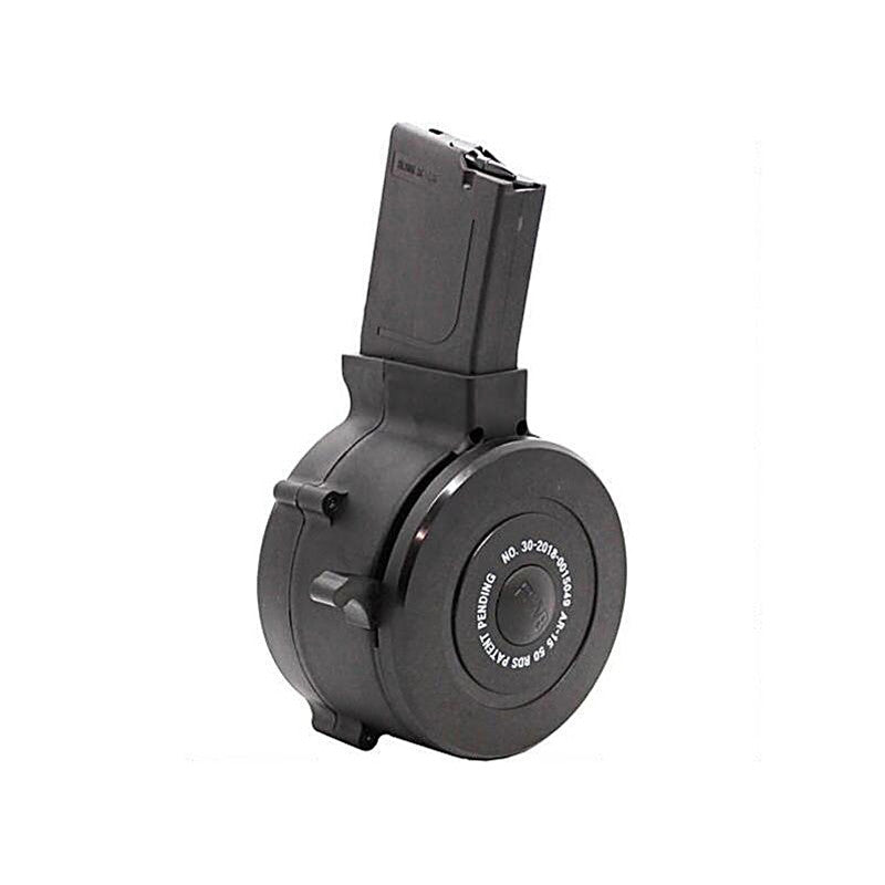 IVER JOHNSON AR-15 .223/5.56 50rd DRUM BLACK POLYMER