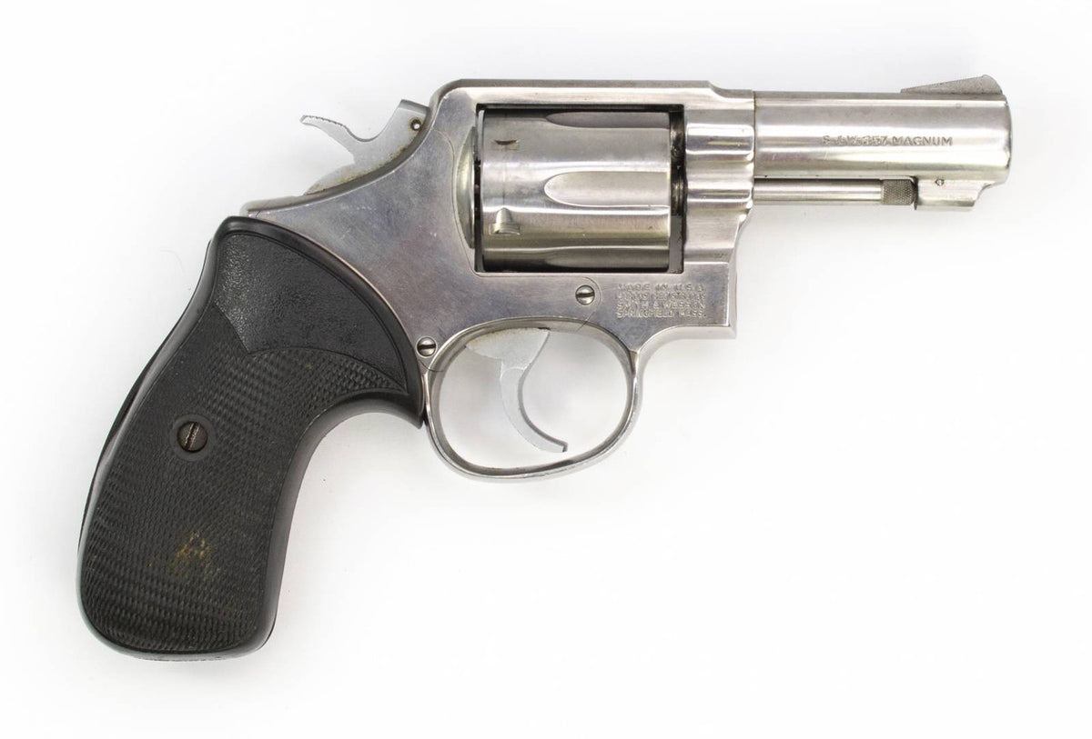 S&W 65-3 Revolver, .357 Magnum, 3 Heavy Barrel, Stainless Steel6155