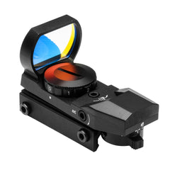 NcStar D4B Reflex Optic Black Anodized 1x24x34mm 3 MOA Illuminated Red Multi Reticle