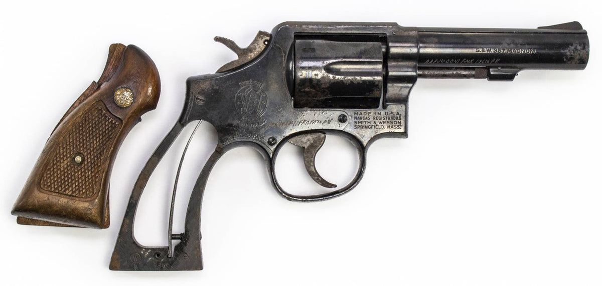 S&W 13-2 357 MAG 4 Barrel Fixed Sights Square Butt Blued Revolver¬¨‚Ä†