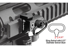 UTG Picatinny/Keymod Compatible Adaptor for QD Sling Swivel