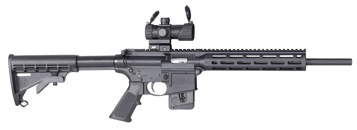 Smith & Wesson 12724 M&P15-22 Sport with Red/Green Dot 22 LR 16.50 10+1 Matte Black