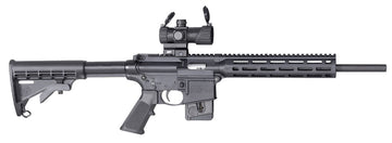 Smith & Wesson 12724 M&P15-22 Sport with Red/Green Dot 22 LR 16.50 10+1 Matte Black