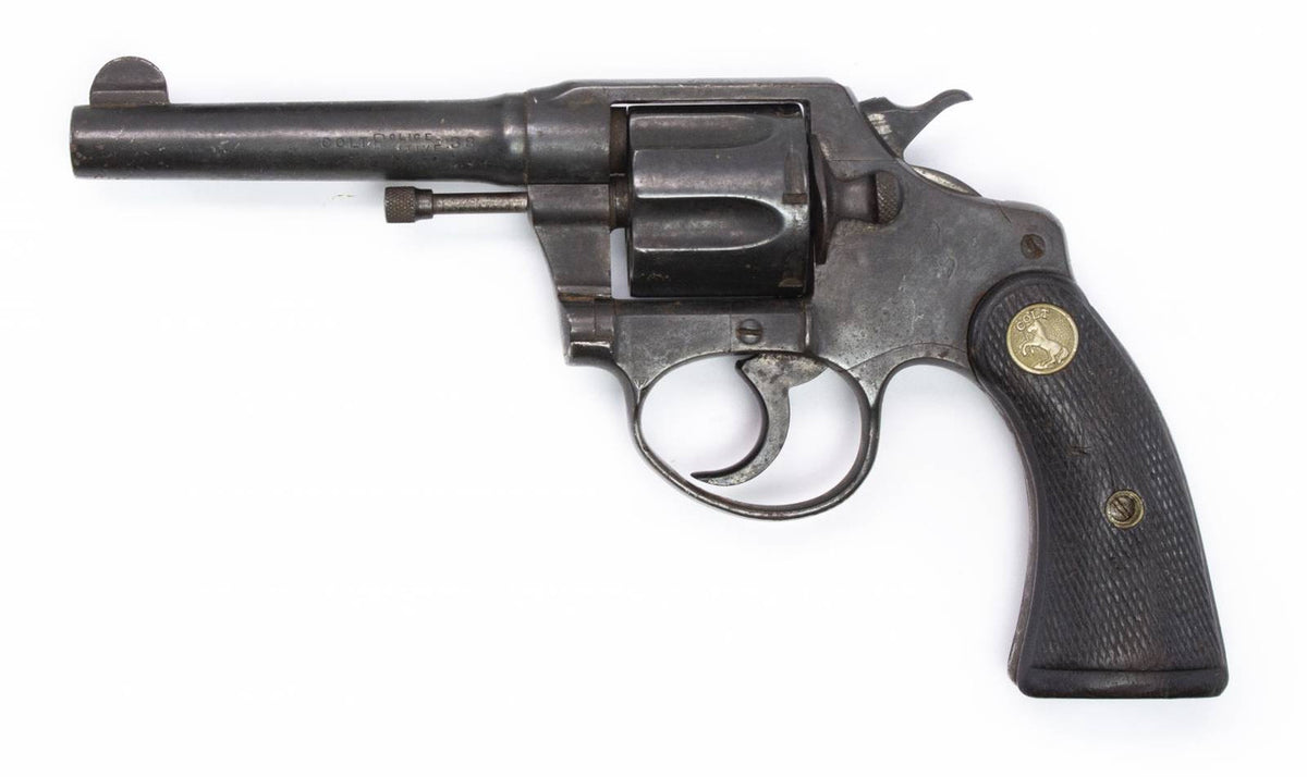 Colt Police Positive, C&R, Revolver, .38 S&W, 4 Barrel, Blued - Good Condition