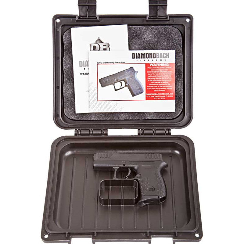 Diamondback DB380 Micro-Compact 380 ACP 2 6+1 Black Black Stainless Steel Slide Black Polymer Grip