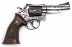 S&W 19-4, .357 Magnum, 4" Barrel,  Adjustable Sights, Blued Revolver