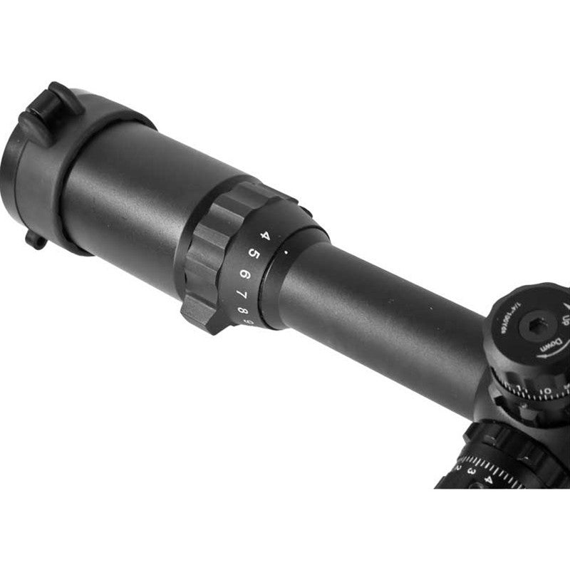 4-16x50 Scope with Adjustable Parallax R/G Illumination Mil Dot Reticle