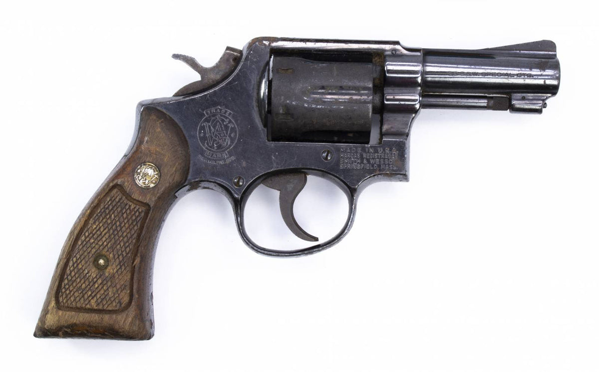 S&W 10-5 Revolver, .38 Special, 3 Barrel, Fixed Sights, Blued9529