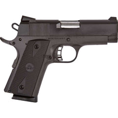 Rock Island 51429 Rock Standard CS 45 ACP 3.60 7+1 Black Parkerized Black Rubber Grip