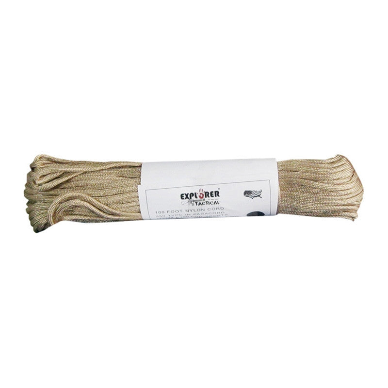 100 ft. Heavy Duty 550 lb. Paracord - Khaki