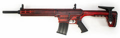 Armelegant 12ga Semi Automatic AR Style Shotgun - Battle-Worn Red