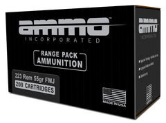 Ammo Incorporated 223055FMJA200 Signature 223 Rem 55 gr Full Metal Jacket (FMJ) 200 Bx/ 6 Cs