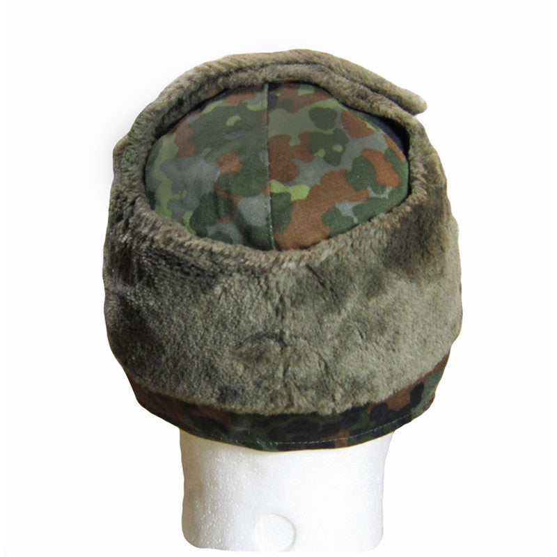 3-Pack German Flectarn Camo Winter Cap - Large - Used