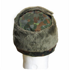 3-Pack German Flectarn Camo Winter Cap - Large - Used
