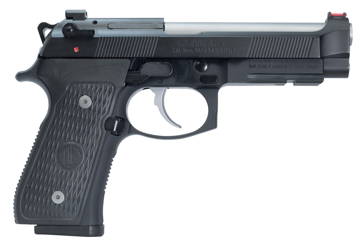 Langdon Tactical Tech LTT-92E-FSTJ 92 Elite LTT  Trigger Job 9mm Luger 4.70 15+1 Black Black Steel Black VZ/LTT G10 Grip