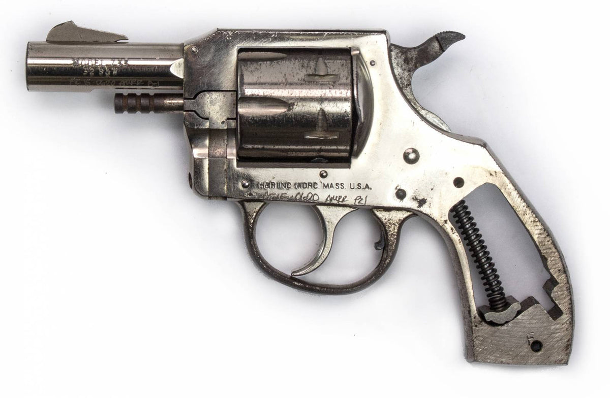 H&R 733 Revolver, .32 S&W Long, 2.5 Barrel, Nickel6310