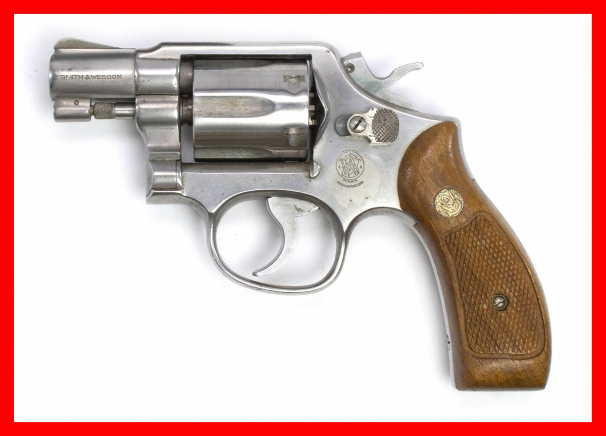 S&W 64-2 Revolver, .38 Special, 2 Barrel, Stainless Steel9665