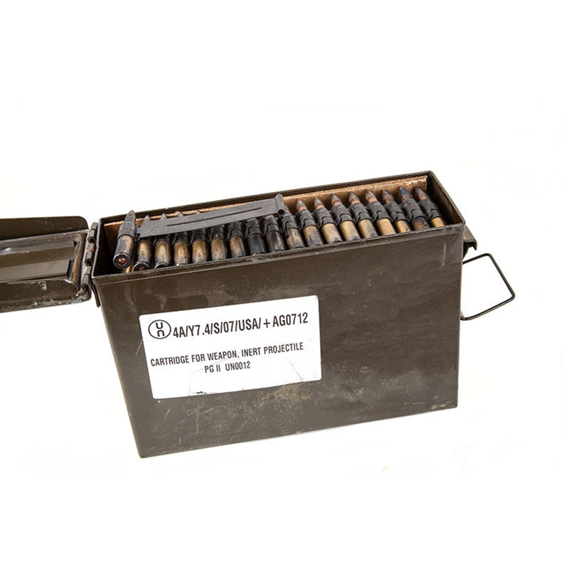 PPU 8mm (7.92x57mm) Mauser 198 GR FMJ Yugo 250rd Belted with Ammo Can
