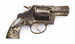Colt Detective Revolver, .38 Special, 2 Barrel, Nickel9246