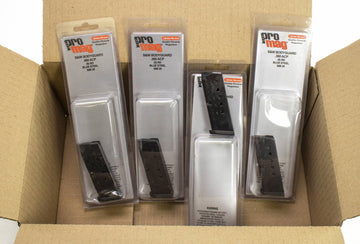 4 NEW ProMag S&W 380 ACP 6rd Bodyguard Black Oxide Detachable