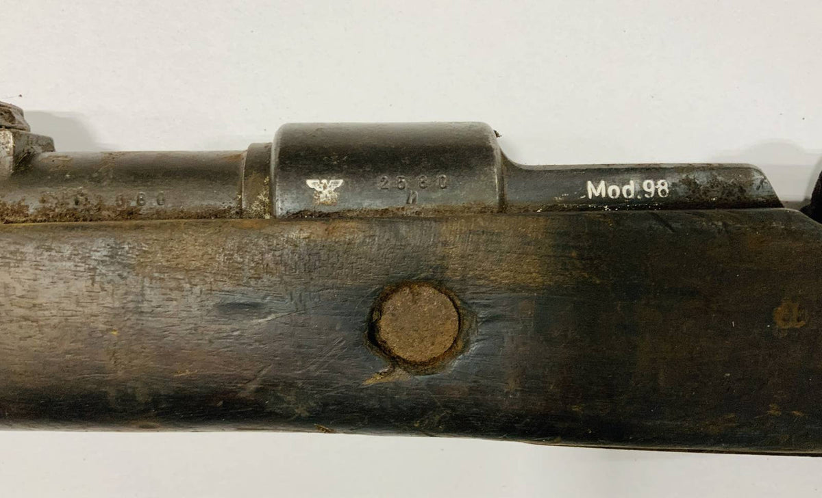 German Mauser Barrel Action MOD 98 8mm Bolt Action