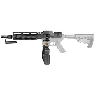 FM-9 9mm 11 Belt Fed AR-15/M16 Upper Receiver  Quad Rail Handguard
