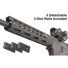 UTG PRO AR15 Mid Length 9 Super Slim Free Float Handguard