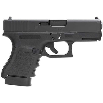 Glock PH3050201 G30S Gen3 45 ACP 3.78 10+1 Black Steel Slide Black Polymer Grip Fixed Sights