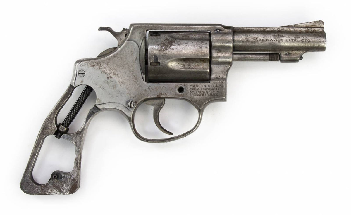 S&W 36 Revolver, .38 Special, 3 Barrel, Blued