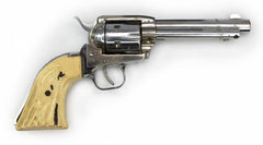 H. Schmidt Texas Scout Revolver, .22 LR, 4.75 Barrel, Nickel