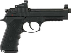 Girsan 392080 Regard MC 9mm Luger 4.90 18+1 Black Aluminum Frame Blued Steel Slide Black Polymer Grip Includes Red Dot Sight
