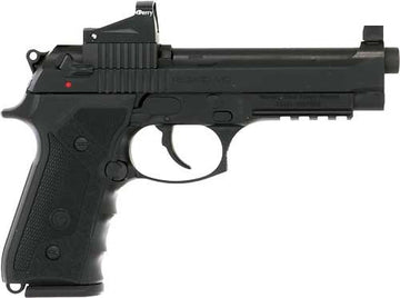 Girsan 392080 Regard MC 9mm Luger 4.90 18+1 Black Aluminum Frame Blued Steel Slide Black Polymer Grip Includes Red Dot Sight