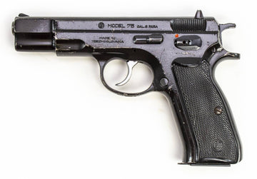Ceska CZ75 9mm Caliber Black Pistol - Used Condition1690